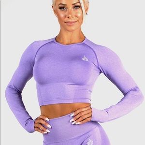 Long Sleeve Crop Top